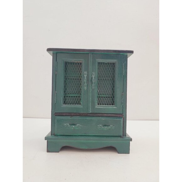 Vintage Gunther Mele 1970's wooden jewelry box. Jewellery with drawers. Vintage - Picture 2 of 10